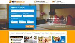 Screenshot Hotelspecials.nl